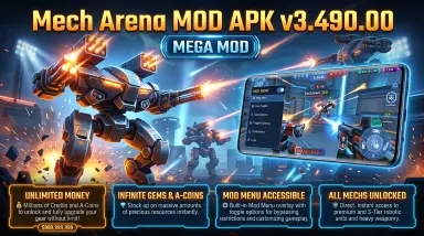Mech Arena APK (MOD, Money & Gems)  screenshot 1