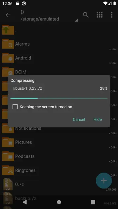 ZArchiver Pro APK screenshot 1