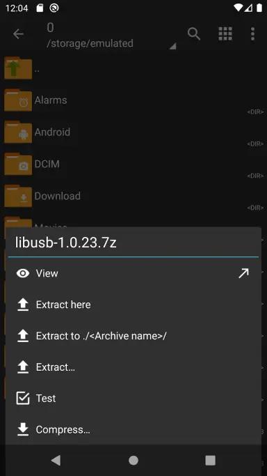 ZArchiver Pro APK screenshot 3