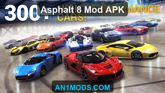 Asphalt 8 (MOD) screenshot 4