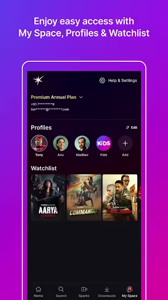 JioHotstar (MOD Unlocked) screenshot 1
