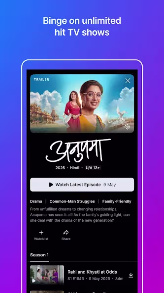 JioHotstar (MOD Unlocked) screenshot 2